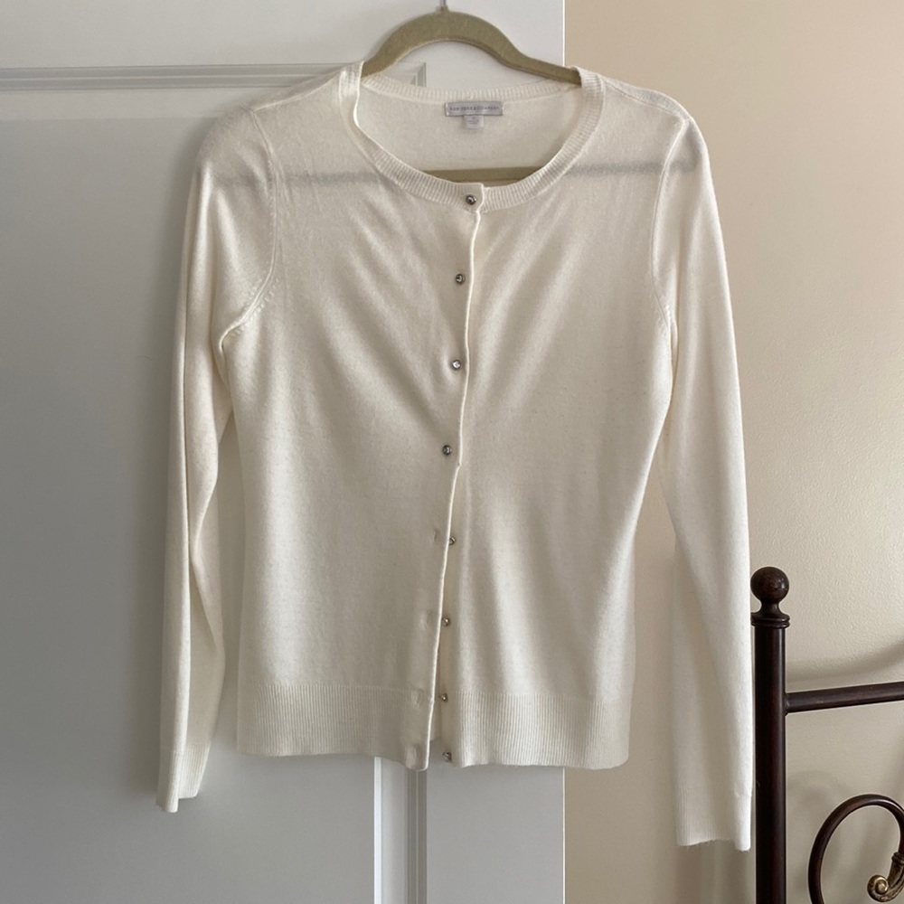 NY&C cardigan with Jeweled Buttons